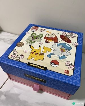 A-1 x Pokemon 奶黃月餅禮盒