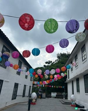 花燈點綴文化館 🏮✨