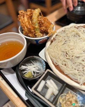 一次過食到天丼+冷烏冬😋