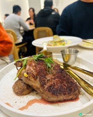 西班牙海鮮飯😋牛扒超正！🤤 扇貝必點！💯
