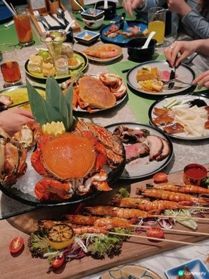 帝逸酒店蟹饌盛宴🦀！海鮮控必去！😋