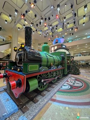 太古廣場聖誕中央動物車站