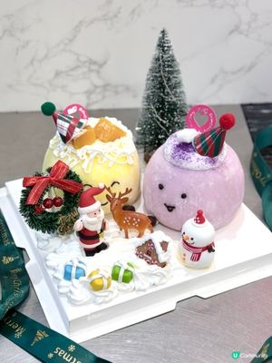 聖誕魔糍蛋糕套裝！🤤 甜到入心！