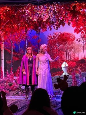 
❄️走進香港迪士尼的Frozen小劇場,真的像一秒飛到艾倫