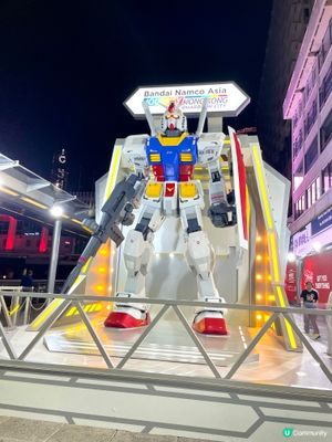 🤖 尖沙咀高達打卡位|5米高RX-78-2出擊!模型控必到