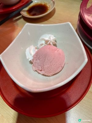 🍣大埔壽司郎|$8士多啤梨雪糕+芝士羅勒玉子壽司,新men