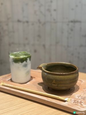 深圳抹茶控必試｜自己動手倒抹茶落牛奶