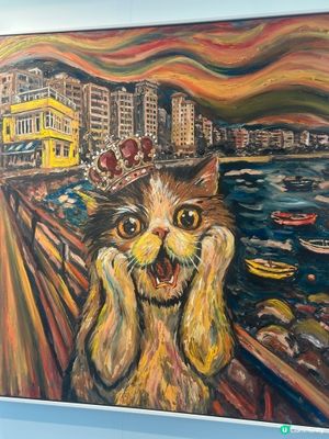 海港城路過｜被托腮貓治癒的一刻🐱