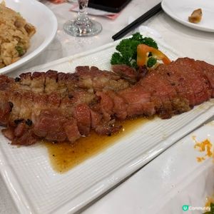 一家人沙田麗豪酒店晚飯記🥳！燒鵝正！