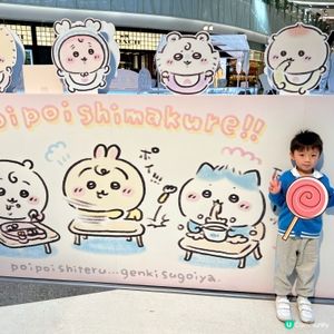 朝聖開心！🐰✨