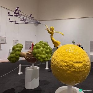 香港/香港大學美術博物館「小王子與飛行員」80週年特展✨📸