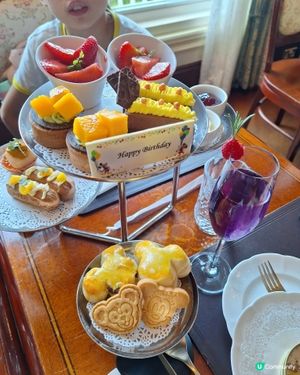 迪士尼酒店華特餐廳tea set