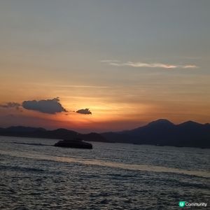  堅尼地城日落🌅！靚到爆！影相一流📸！