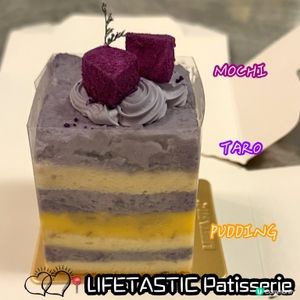 形點芋泥蛋糕！芋泥滑！🥥🍮😋