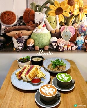 人氣拉花☕️和可愛🥰打卡公仔咖啡店