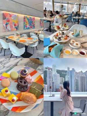 香港美利酒店🫧打卡下午茶🥂