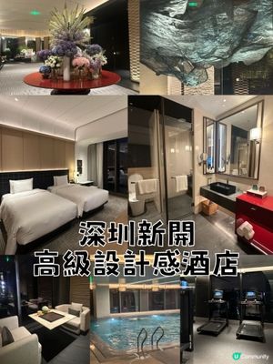 深圳新開高級設計感酒店