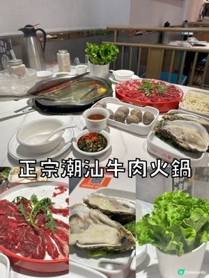 正宗潮汕牛肉火鍋