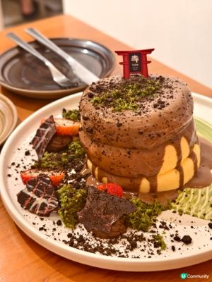 大熱開心果味甜品，杜拜朱古力梳乎厘