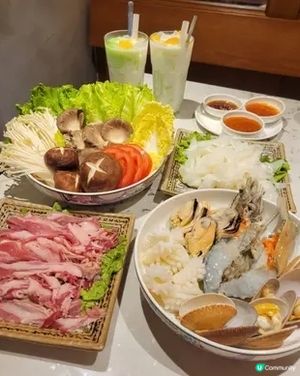 掛著泰式小火鍋🔥，可以去中環啊睿泰 Aroy Thai ，