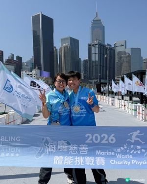 氣喘跑完但超值！🌊🤸‍♀️