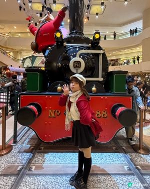 金鐘太古廣場聖誕車站開動！🎄✨