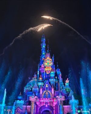 去迷離莊園食嘢🥰 最緊要係有得喺VIP 位睇煙花🎆😍