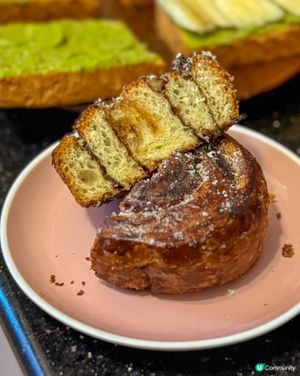 Bakehouse肉桂卷🤤！酥脆焦香碧根果仁！