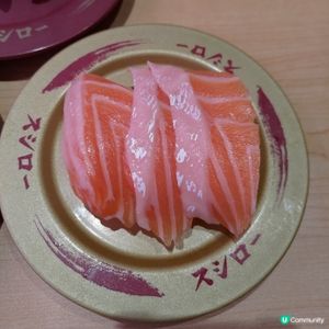 🍣壽司郎快閃優惠🔥$22超肥美生三文魚腩三貫💜