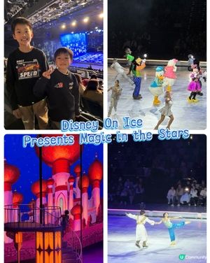 【 期待已久的迪士尼冰上匯演 】