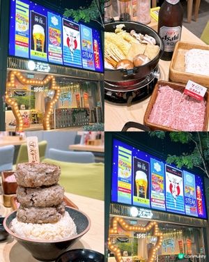 🎏北角開餐🍲岩盤牛扒ミディアムレア ステーキ