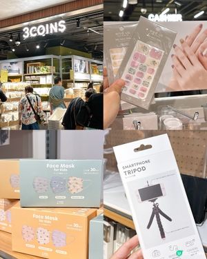 🎏突發報告‼️日本連鎖生活雜貨店3COINS人龍不再🤣