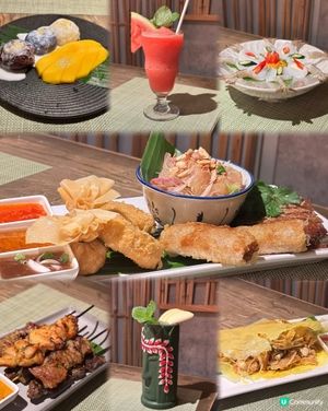 1.  正宗泰菜🤤！沙嗲串燒+小食拼盤超正！😋 (西灣河)