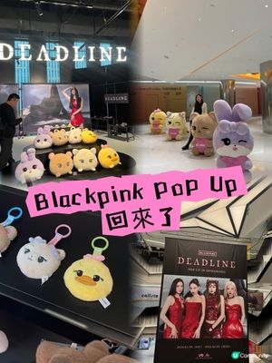 BLACKPINK演唱會Pop up Store