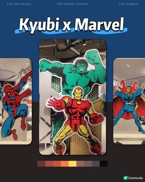 👽😈Kyubi 聯乘 Marvel @Airside