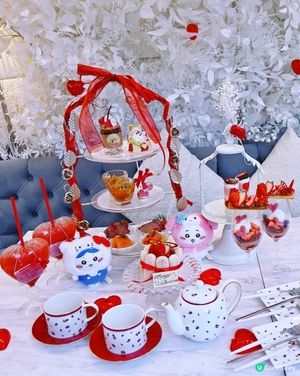 情人節限定🍓💖 中目黒下午茶！