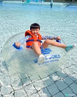 ⚡️放電無難度!海洋公園水上樂園放電必去💧