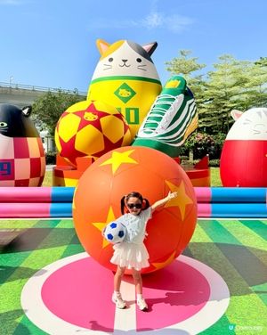 😍免費放電活動！世界盃萌喵足球祭超好玩 ⚽️