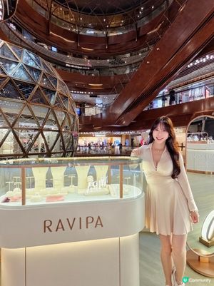 閨蜜很喜歡泰國人氣首飾品牌RAVIPA🥰最近RAVIPA在