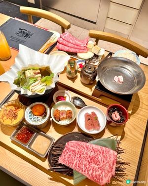 用最抵食嘅價錢食最優質嘅黑毛和牛定食