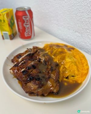 咖哩蛋包飯食評🤤 封門牛柳有驚喜🍛