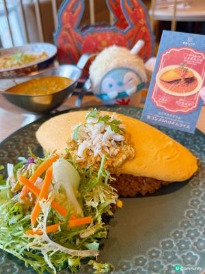 昭和喫茶穿越之旅！🦀蛋包飯超正！😋