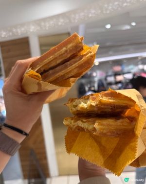 荃灣低調高手❤️蛋香爆棚😋格仔餅必食