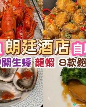 超高質 自助晚餐｜任食即開生蠔+龍蝦+八款鮑魚料理  Häagen-Dazs 雪糕｜朗廷酒店The Food Gallery @Langham Hotel