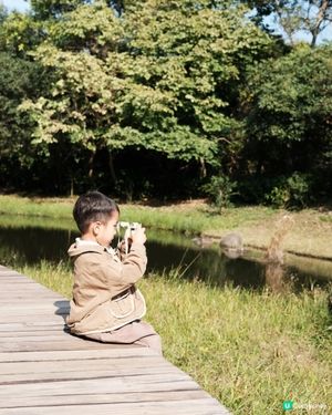 香港濕地公園 絕美天空之鏡