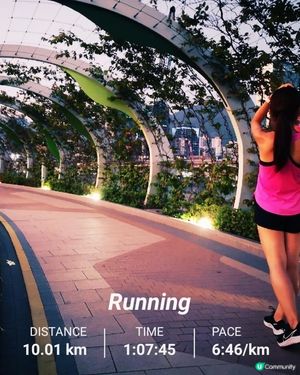 香港簡易跑步路線 4 –九龍灣運動場>啟德郵輪碼頭>觀塘海濱花園