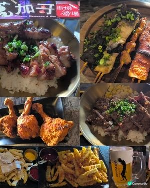 元朗一間酒吧串燒店必食即燒乳豬