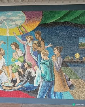 浸大壁畫 ✝️
