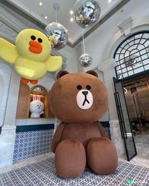 So Cute🐻LINE FRIENDS BROWN主題房❤️