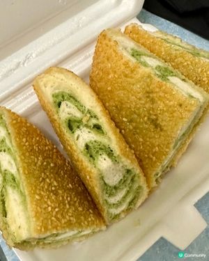 唐記點心巨型蔥油餅